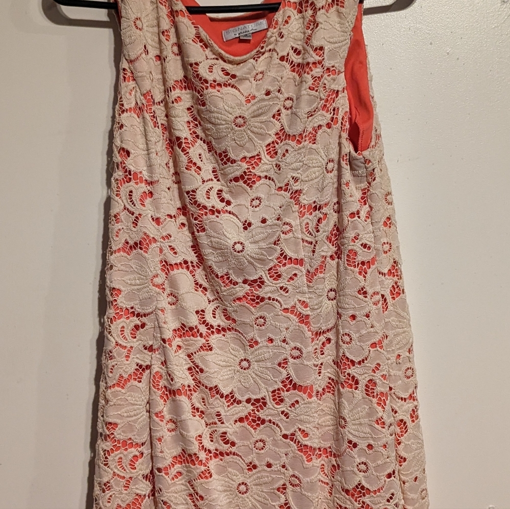 Peach Dress
